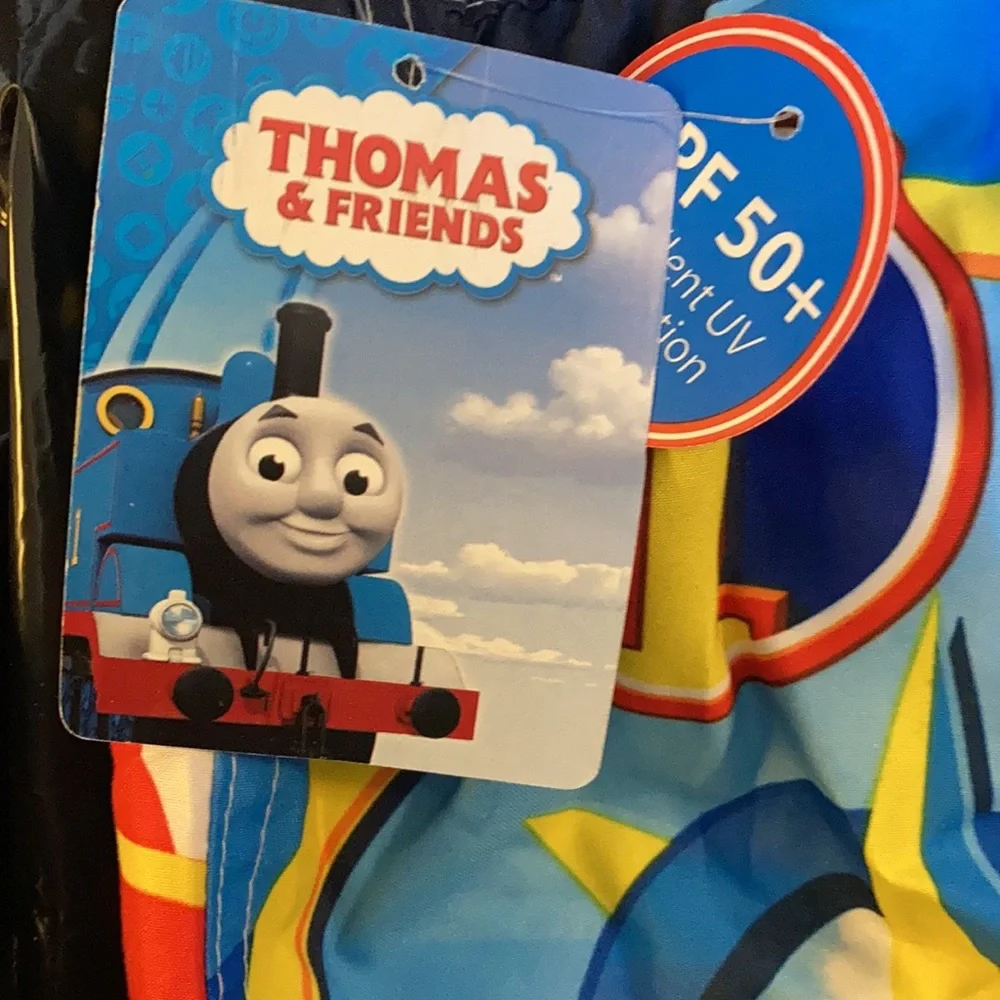 FINAL MARKDOWN NWT boys Thomas and friends swim trunks 18 months
